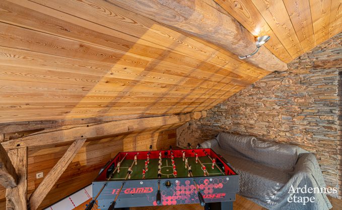 Maison de vacances � Vielsalm avec 5 chambres, salle de jeux, jardin priv� et capacit� pour 11 personnes