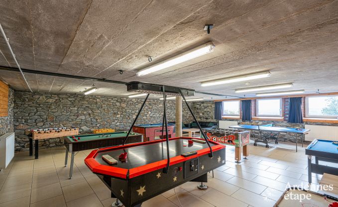Villa tout confort � Vielsalm pour 26 personnes en Ardenne