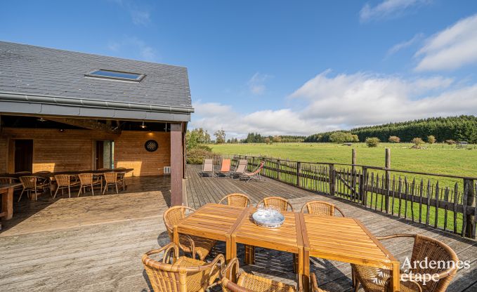 Villa tout confort � Vielsalm pour 26 personnes en Ardenne