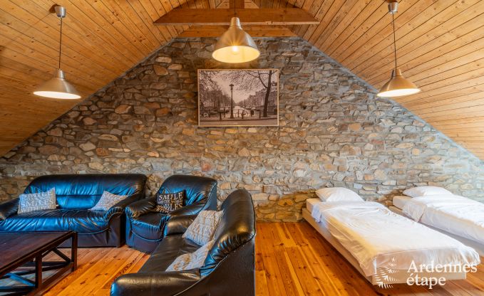 Villa tout confort � Vielsalm pour 26 personnes en Ardenne