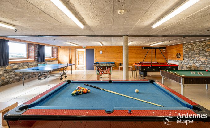 Villa tout confort � Vielsalm pour 26 personnes en Ardenne