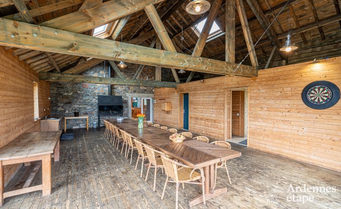 Villa tout confort � Vielsalm pour 26 personnes en Ardenne