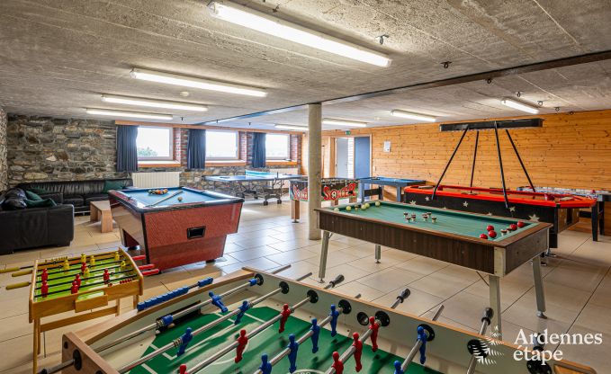 Villa tout confort � Vielsalm pour 26 personnes en Ardenne