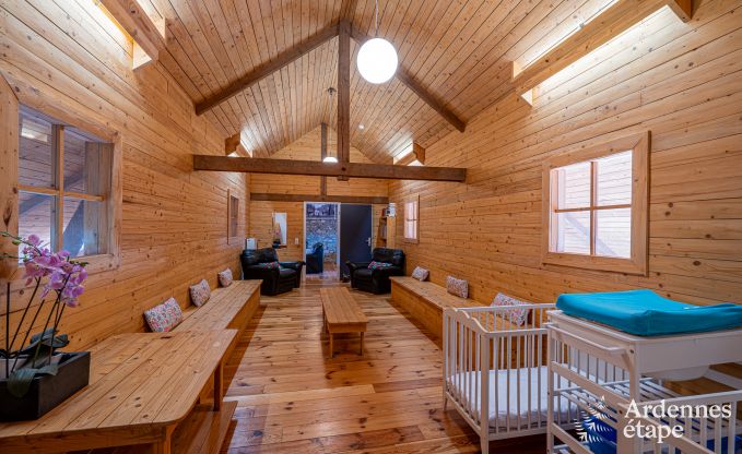 Villa tout confort � Vielsalm pour 26 personnes en Ardenne