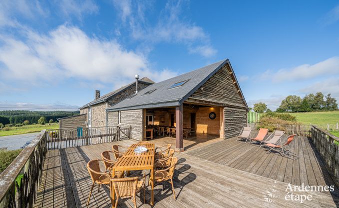 Villa tout confort � Vielsalm pour 26 personnes en Ardenne