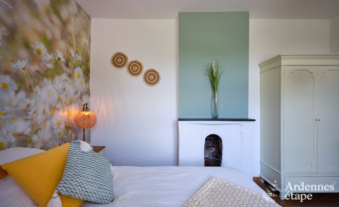 Maison de vacances confortable pour 10 personnes � Villers-en-Fagne avec sauna, jacuzzi, piscine et po�le � bois