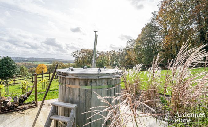 Séjour inoubliable à Villers-en-Fagne : Maison de vacances avec sauna, jacuzzi et vue imprenable en Ardenne
