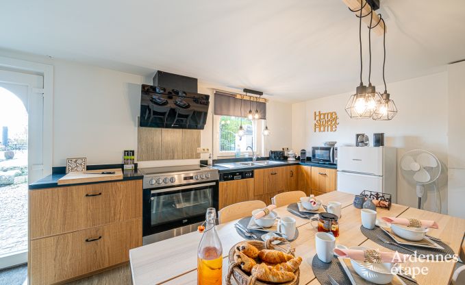 Sjour inoubliable  Villers-en-Fagne : Maison de vacances avec sauna, jacuzzi, piscine et vue imprenable en Ardenne