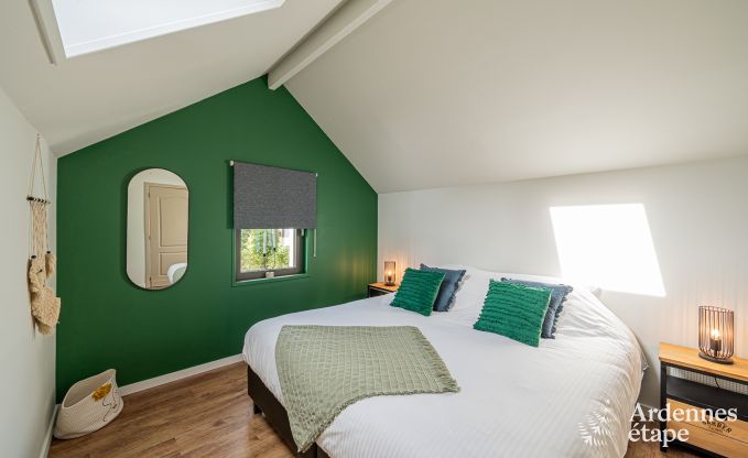 Sjour inoubliable  Villers-en-Fagne : Maison de vacances avec sauna, jacuzzi, piscine et vue imprenable en Ardenne