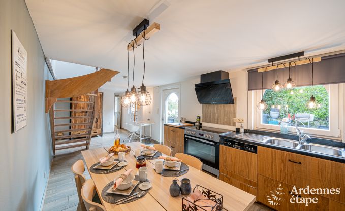 Sjour inoubliable  Villers-en-Fagne : Maison de vacances avec sauna, jacuzzi, piscine et vue imprenable en Ardenne