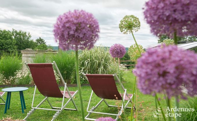 Sjour inoubliable  Villers-en-Fagne : Maison de vacances avec sauna, jacuzzi, piscine et vue imprenable en Ardenne
