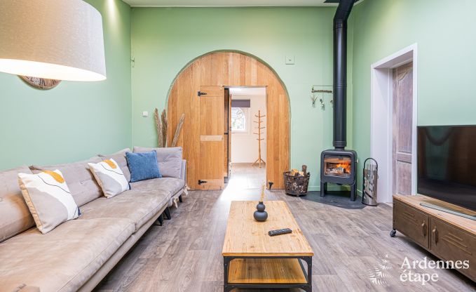 Sjour inoubliable  Villers-en-Fagne : Maison de vacances avec sauna, jacuzzi, piscine et vue imprenable en Ardenne