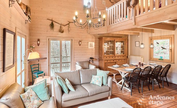 Chalet � Viroinval pour 9 personnes en Ardenne
