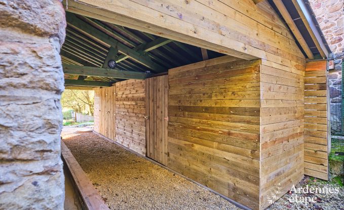 Maison de vacances � Viroinval : havre de paix pour 8 personnes avec sauna et jardin priv� en Ardenne
