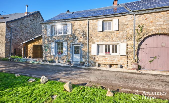 Maison de vacances  Viroinval : havre de paix pour 8 personnes avec sauna et jardin priv en Ardenne