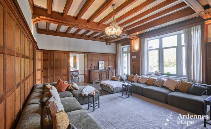 Maison de ma�tre avec piscine ext�rieure chauff�e � Vresse-sur-Semois pour 15 personnes