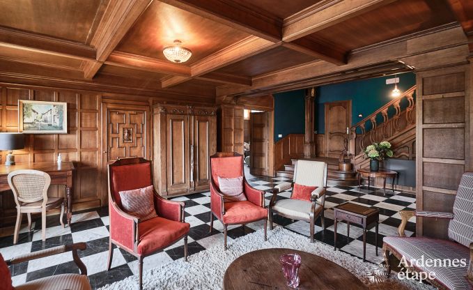 Maison de ma�tre avec piscine ext�rieure chauff�e � Vresse-sur-Semois pour 15 personnes