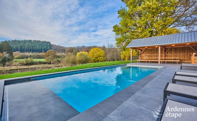 Maison de ma�tre avec piscine ext�rieure chauff�e � Vresse-sur-Semois pour 15 personnes