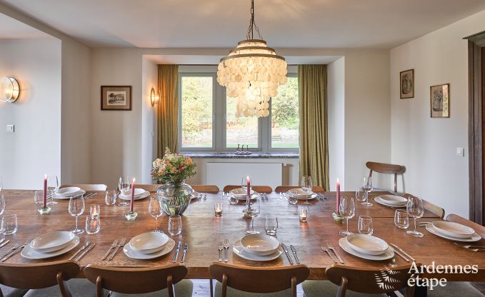 Maison de ma�tre avec piscine ext�rieure chauff�e � Vresse-sur-Semois pour 15 personnes