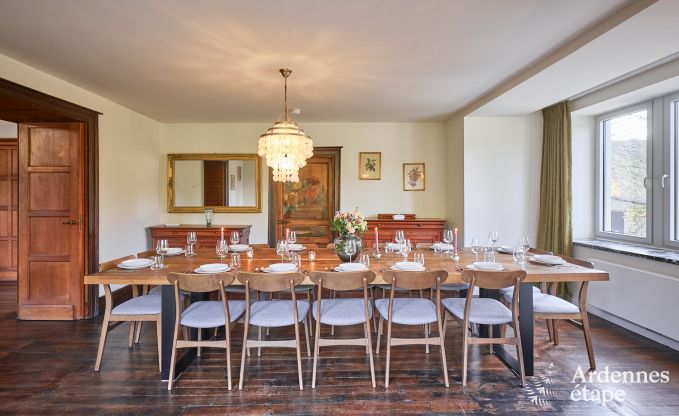 Maison de ma�tre avec piscine ext�rieure chauff�e � Vresse-sur-Semois pour 15 personnes