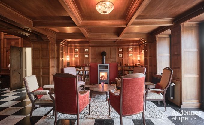 Maison de ma�tre avec piscine ext�rieure chauff�e � Vresse-sur-Semois pour 15 personnes