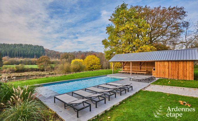 Maison de ma�tre avec piscine ext�rieure chauff�e � Vresse-sur-Semois pour 15 personnes