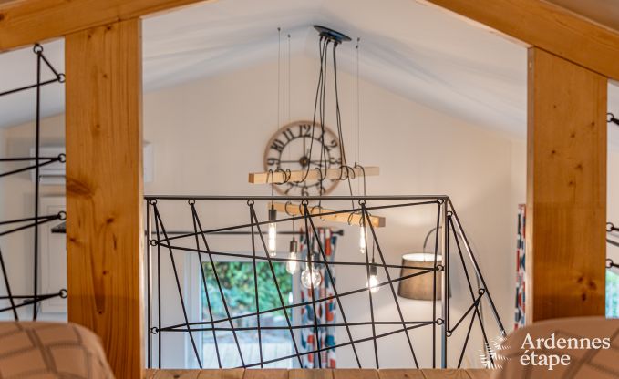 Maison de vacances de plain pied � Vresse-sur-Semois : terrasse avec vue, id�ale pour un couple avec enfants