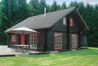 Chalet norvégien 10 personnes à Waimes, à l'orée des Hautes Fagnes