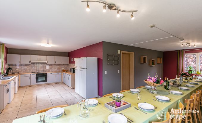 Maison de vacances � Waimes pour 24 personnes en Ardenne