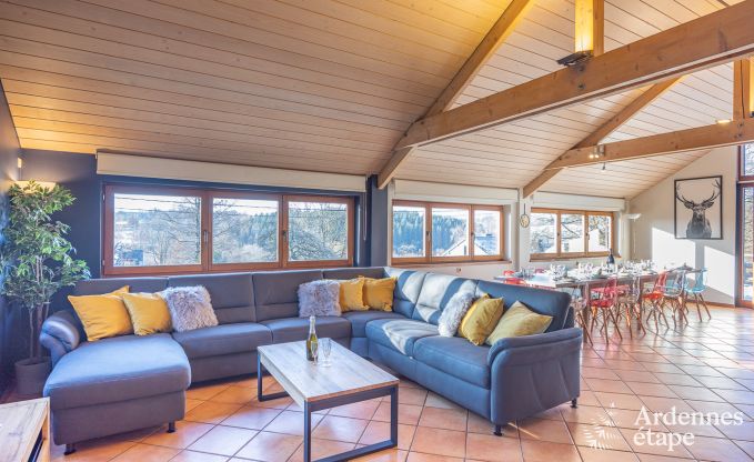 Maison de vacances � Waimes pour 12/14 personnes en Ardenne