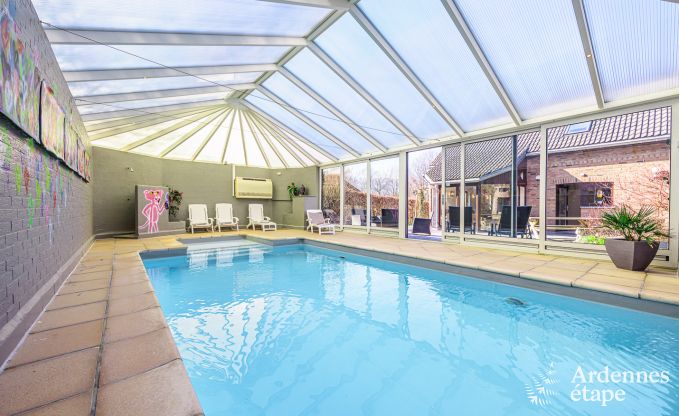 Maison de vacances � Waimes pour 16/18 personnes en Ardenne