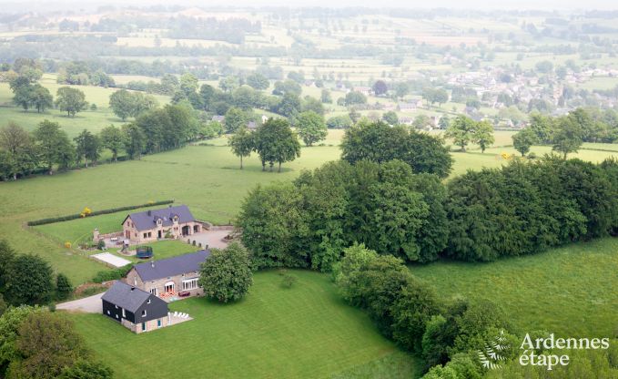 Villa de Luxe � Waimes pour 9 personnes en Ardenne