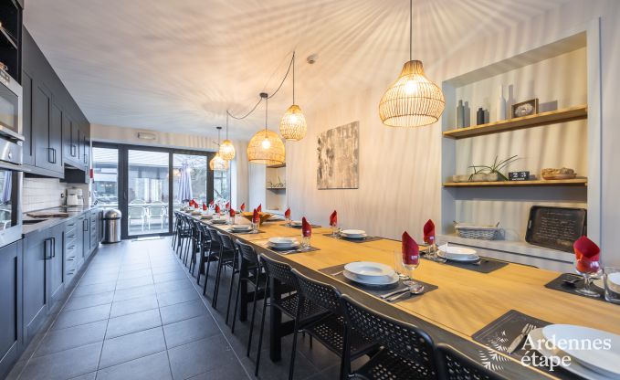 Villa de Luxe � Waimes pour 20 personnes en Ardenne