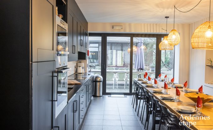 Villa de Luxe � Waimes pour 20 personnes en Ardenne
