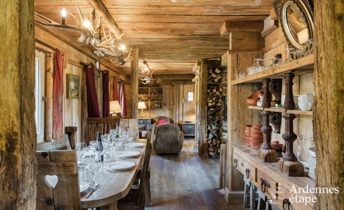 Chalet  Waimes pour 14 personnes en Ardenne