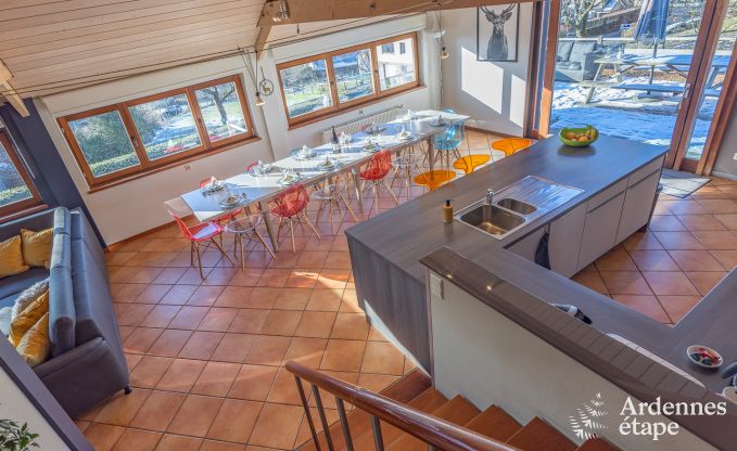 Maison de vacances � Waimes pour 12/14 personnes en Ardenne