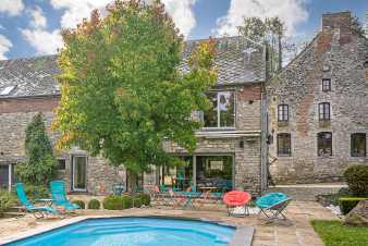 Maison de vacances  Walcourt, Ardenne, 6 personnes, 3 chambres, piscine, jardin, quipements modernes