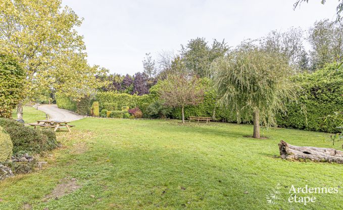 Maison de vacances  Walcourt, Ardenne, 6 personnes, 3 chambres, piscine extrieure, jardin commun, quipements modernes