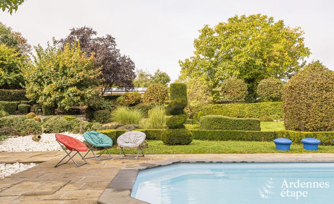 Maison de vacances  Walcourt, Ardenne, 6 personnes, 3 chambres, piscine extrieure, jardin commun, quipements modernes
