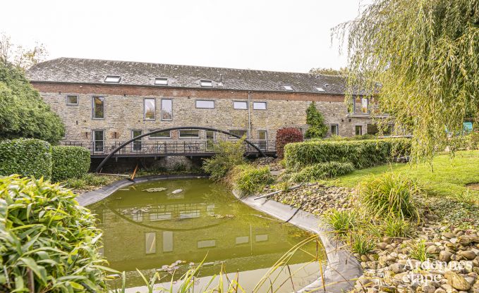 Maison de vacances spacieuse  Walcourt, Ardenne, 5 chambres, 5 salles de bain, piscine et quipements familiaux pour 10 personnes