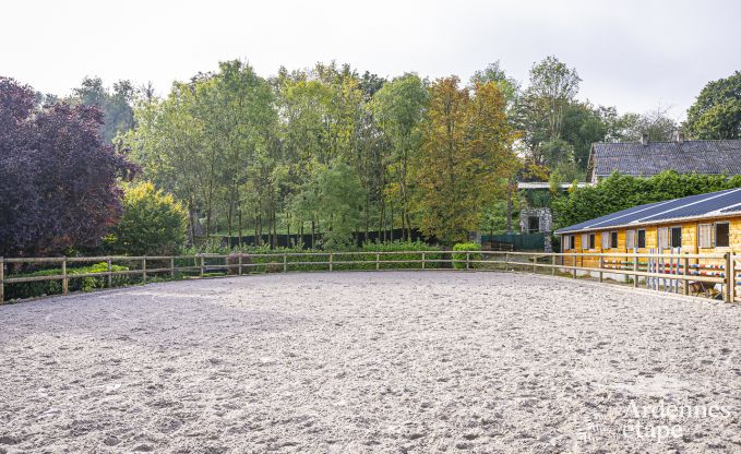 Maison de vacances spacieuse  Walcourt, Ardenne, 5 chambres, 5 salles de bain, piscine et quipements familiaux pour 10 personnes