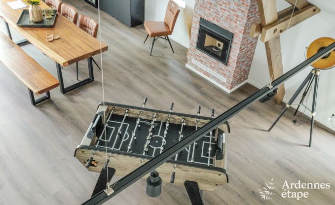 Maison confortable  Welkenraedt pour 6 personnes avec jacuzzi, quipements de jeux et jardin priv