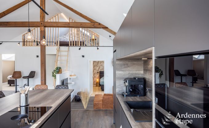 Maison confortable  Welkenraedt pour 6 personnes avec jacuzzi, quipements de jeux et jardin priv