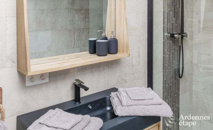 Maison confortable  Welkenraedt pour 6 personnes avec jacuzzi, quipements de jeux et jardin priv