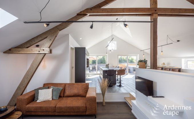 Maison confortable  Welkenraedt pour 6 personnes avec jacuzzi, quipements de jeux et jardin priv