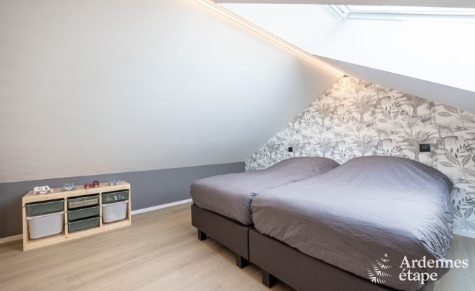 Maison confortable  Welkenraedt pour 6 personnes avec jacuzzi, quipements de jeux et jardin priv