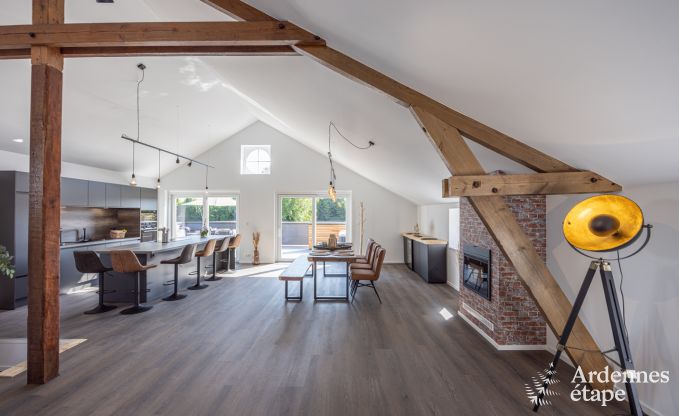 Maison confortable  Welkenraedt pour 6 personnes avec jacuzzi, quipements de jeux et jardin priv