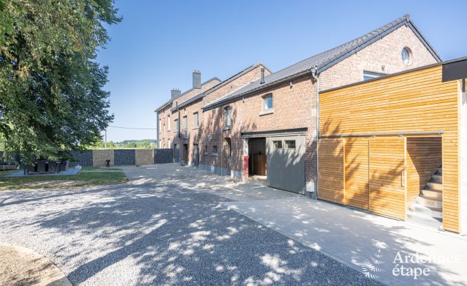 Maison confortable  Welkenraedt pour 6 personnes avec jacuzzi, quipements de jeux et jardin priv