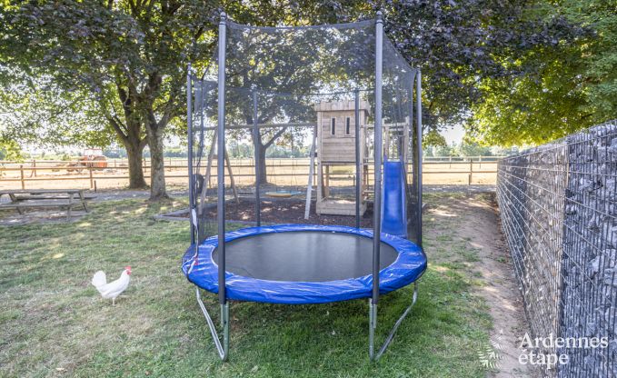 Maison confortable  Welkenraedt pour 6 personnes avec jacuzzi, quipements de jeux et jardin priv