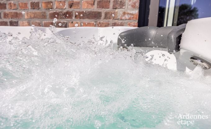 Maison confortable  Welkenraedt pour 6 personnes avec jacuzzi, quipements de jeux et jardin priv